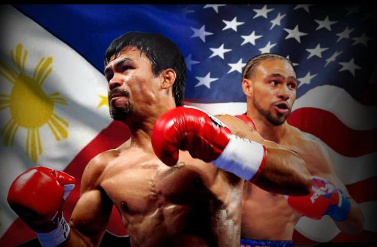 Manny Pacquiao anuncia pelea ante el estadunidense Keith Thurman (Twitter @MannyPacquiao)