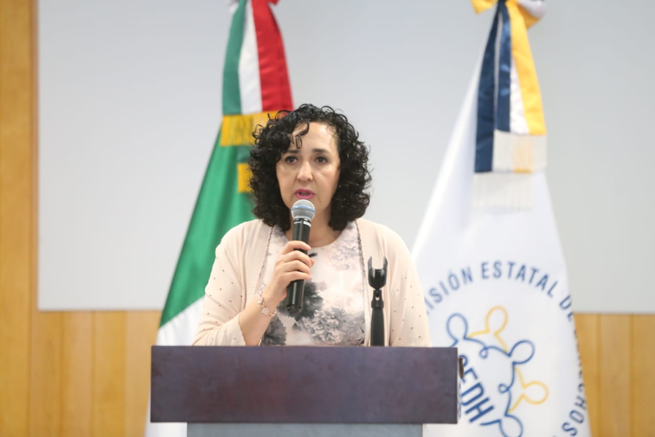 Sofía Velasco, presidenta de la Comisión Estatal de Derechos Humanos (Foto: Leonel Rocha).