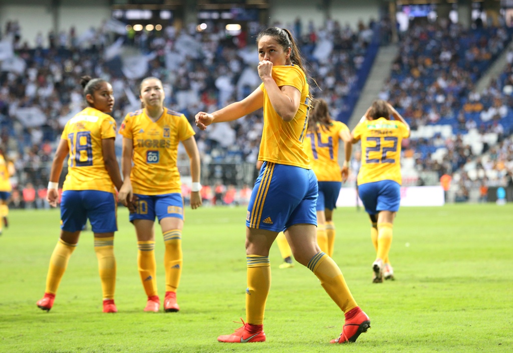Tigres derrotó a Monterrey en la Final de la Liga MX Femenil CL19 (Imago7)