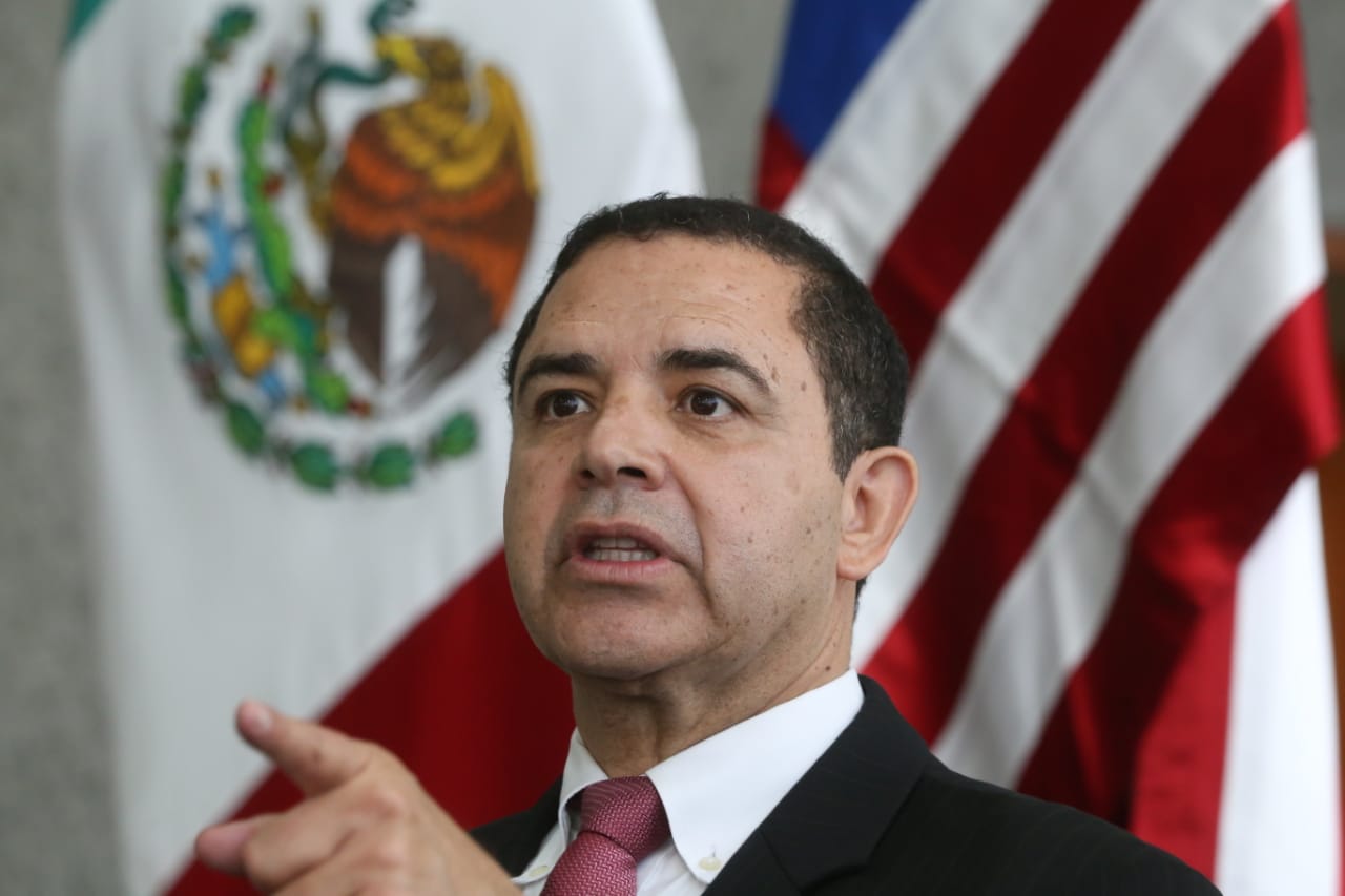 Cuellar mostró su rechazo a la política de migración que ha pregonado el presidente Trump. Foto: Leonel Rocha