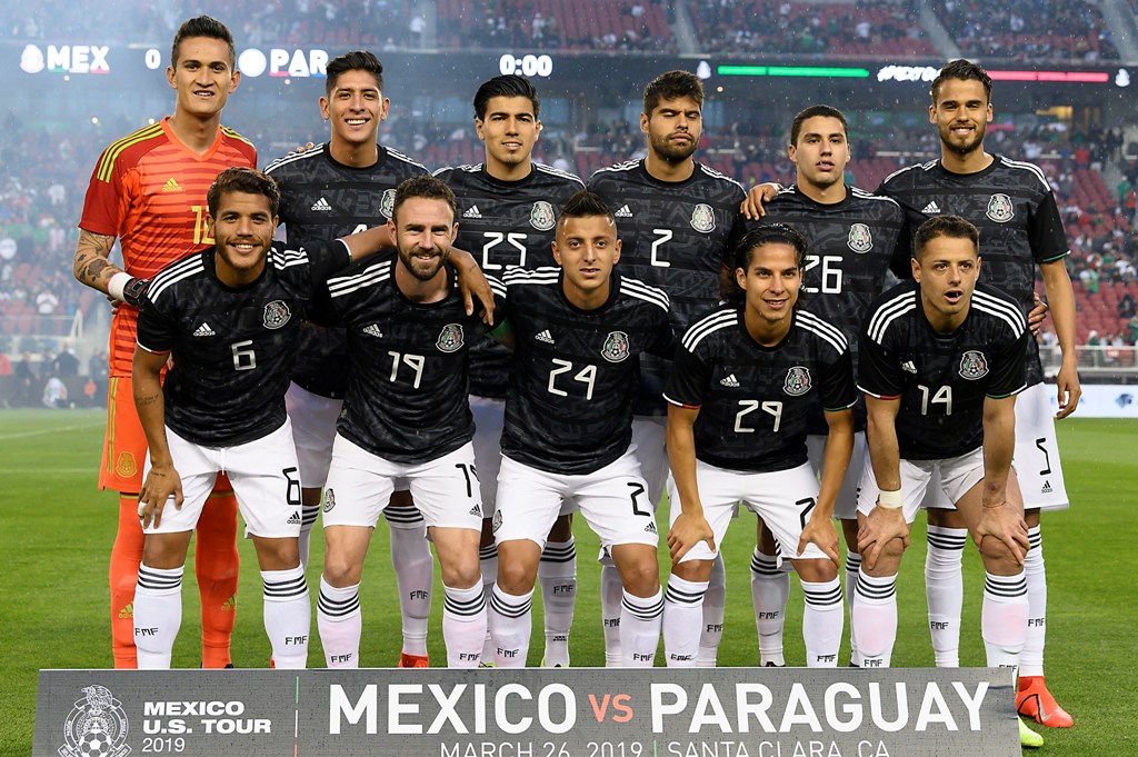 Equipo Tricolor que jugó ante Paraguay en el amistoso del pasado mes de marzo (Imago7)