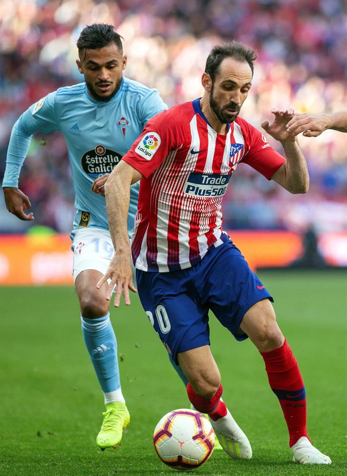 Juanfran dejará al Atlético de Madrid cuando finalice la temporada (EFE)