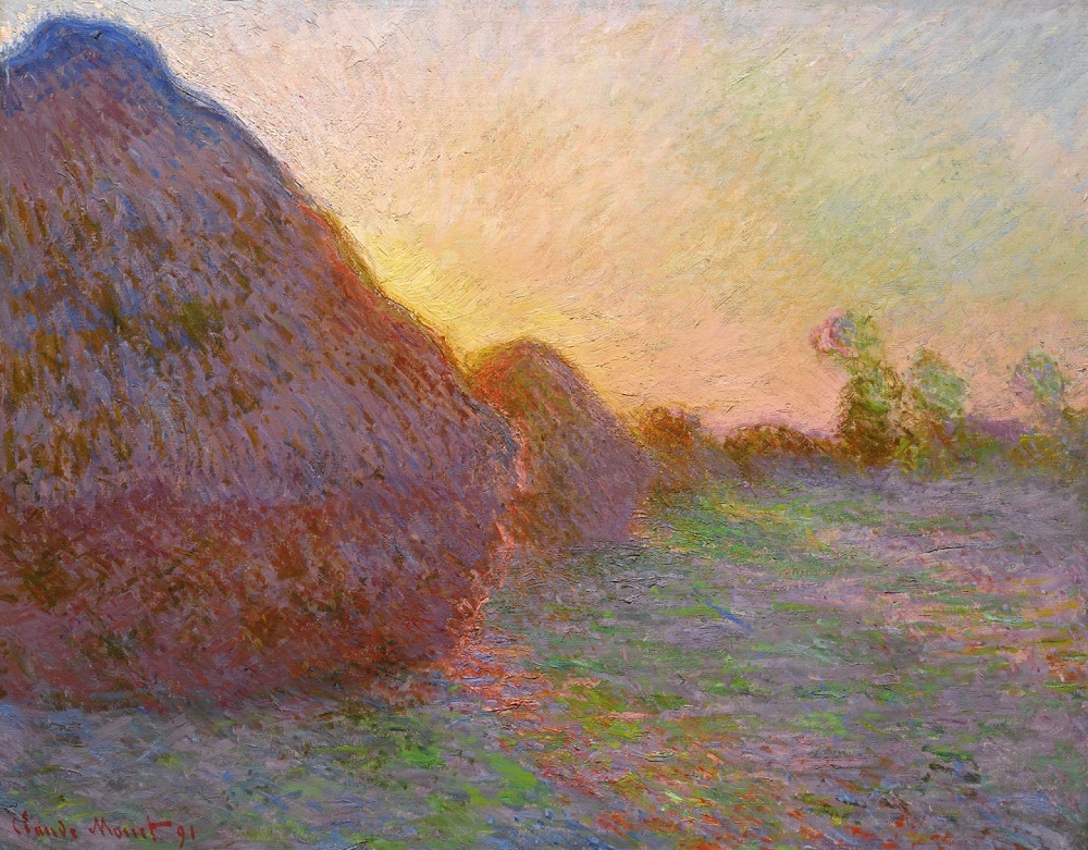'Meules', de Monet alcanzó los 110.7 millones de dólares en la subasta nocturna de arte impresionista de Sotheby's .