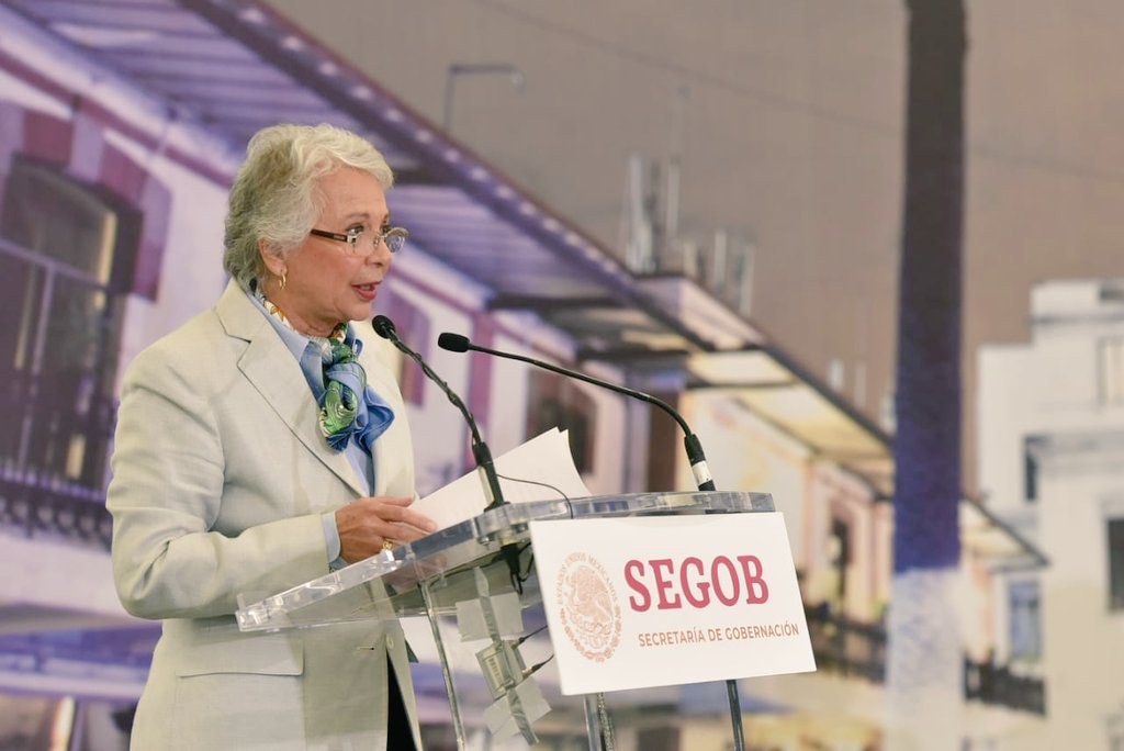 Olga Sánchez Cordero, la secretaria de Gobernación/Especial.