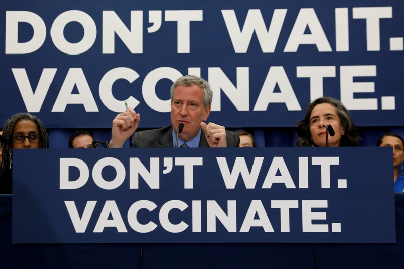 Bill di Blasio. (AP)