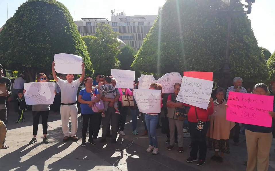 Fue el pasado 21 de marzo cuando algunos tianguistas se manifestaron