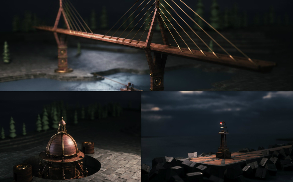Imágenes inspirada en la serie Game of Thrones.