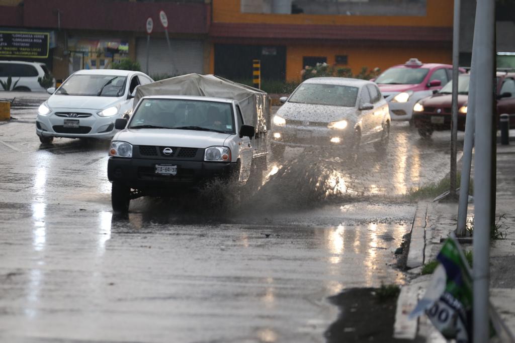 Lluvia y granizo en la CdMx. (Jorge Carballo)