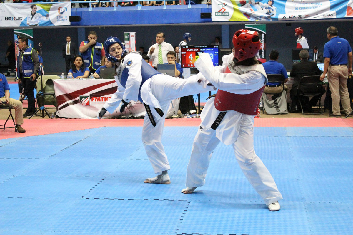 María Espinoza gana medallas en Mundial de Taekwondo (Cortesía FMTKD)