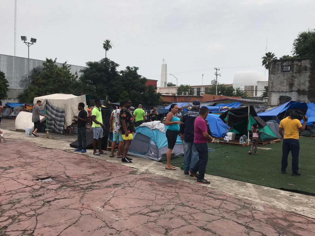 Migrantes africanos.