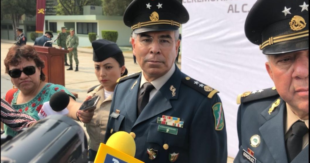 El general, Juan Arturo Cordero Gómez, afirmó que se reforzará la seguridad en Oaxaca. (Oscar Rodríguez)