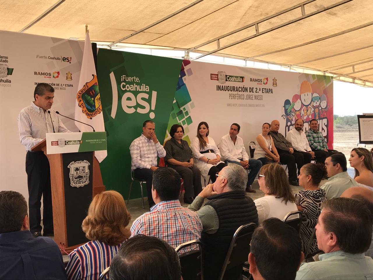 Este jueves se inauguró la segunda etapa del periférico "Jorge Masso", en la ciudad de Ramos Arizpe. (Ana Ponce)
