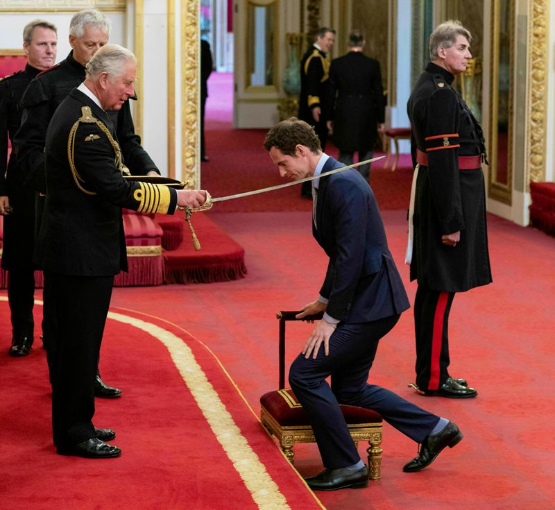 La ceremonia se realizó en el Palacio de Buckingham. (AP)