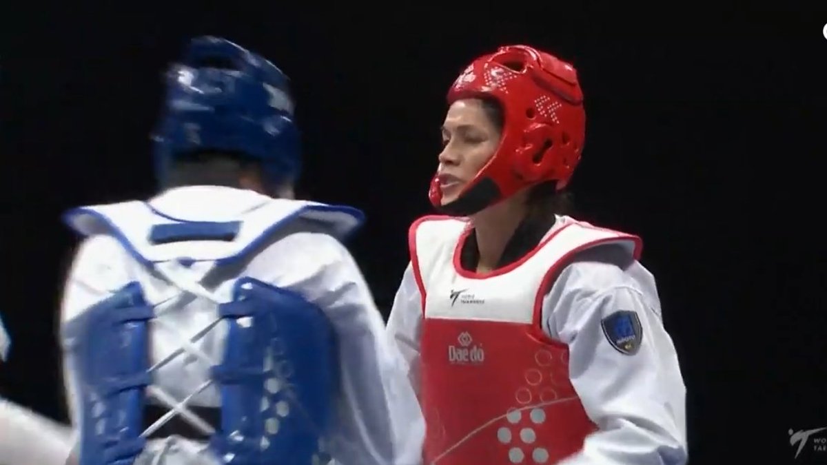 María del Rosario Espinoza gana medalla de plata (Twitter: COM_Mexico)