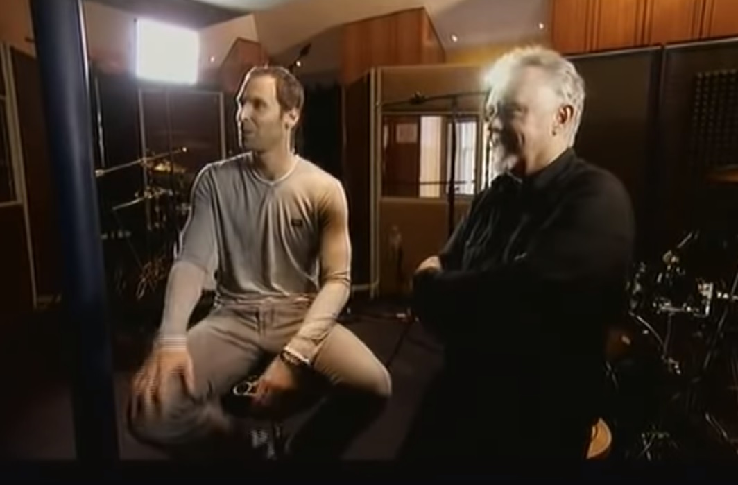 Petr Čech y Roger Taylor juntos durante una entrevista (Especial)