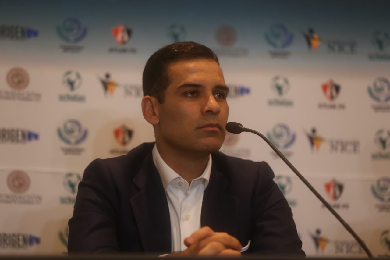 Rafa Márquez, presidente deportivo de Atlas (Fernando Carranza).