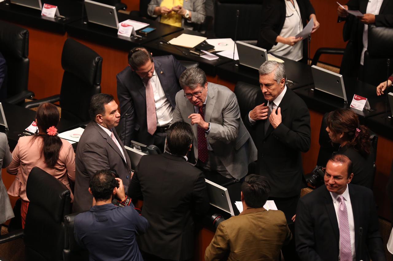 El Senado cerró sin acuerdos para discutir leyes secundarias de la Guardia Nacional/Nelly Salas.