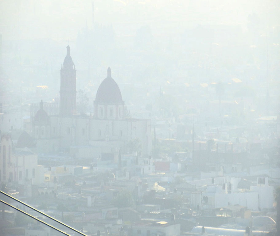 Comentó que no se encuentra en la misma situación de CDMX pero hay que tomar precauciones. (Silvia Ayala)