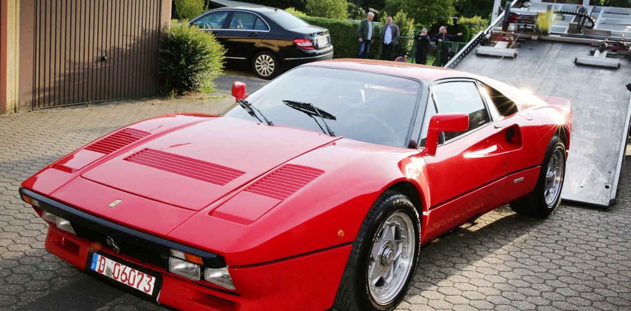 Ferrari 288 GTO . Se produjeron sólo 272 ejemplares de este modelo (AFP).