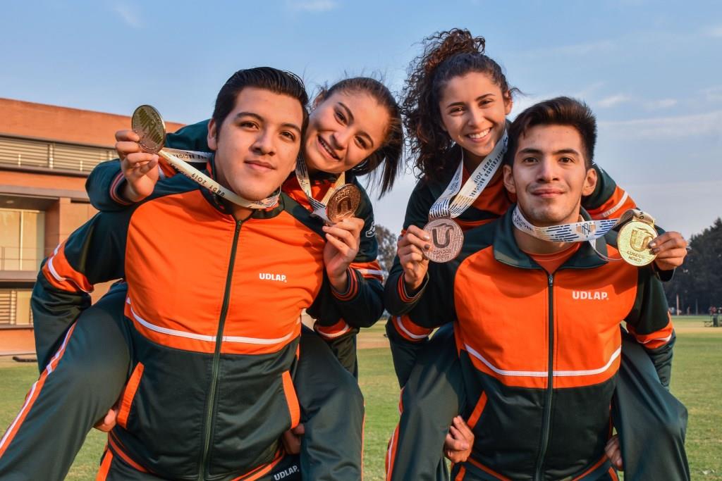 Importante resultó la cosecha de preseas para la UDLAP en la magna justa deportiva estudiantil del país (Especial)