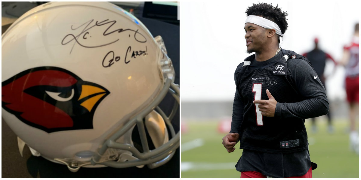 Kyler Murray impone nuevo récord en el Draft NFL 2019 (Especial/ AP)