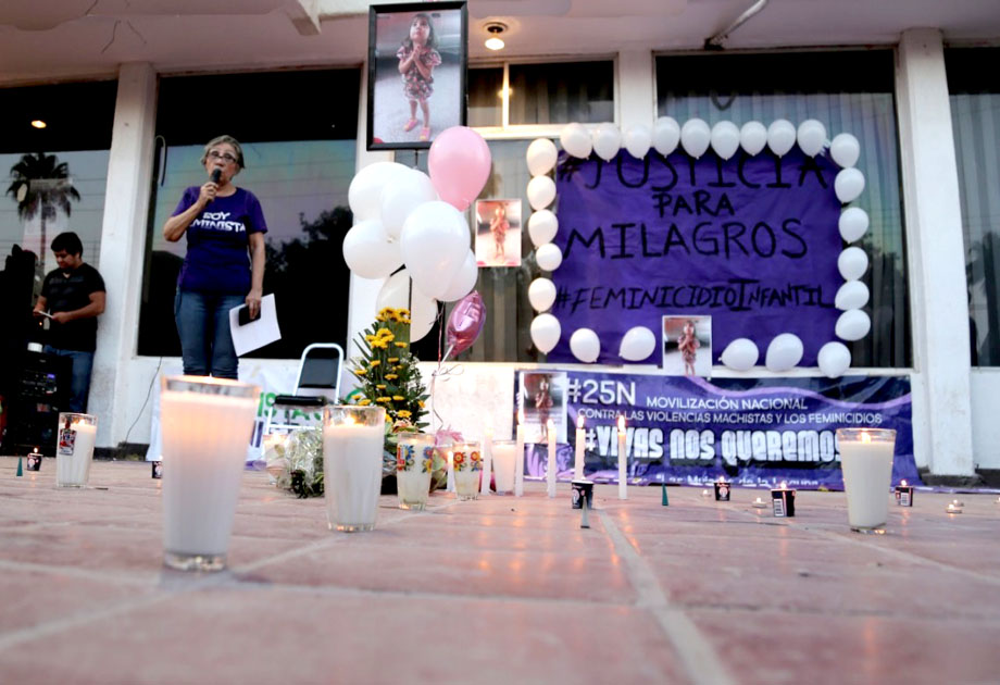 La niña fue golpeada por su padrastro, en Matamoros, Coahuila, causándole la muerte. (Martín Piña)
