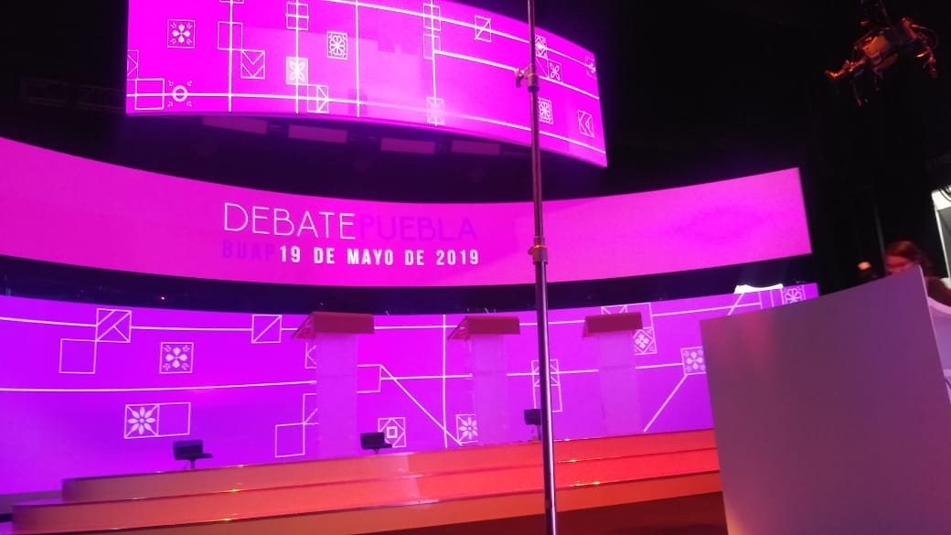 Este domingo será el debate entre candidatos a la gubernatura del estado de Puebla (Jaime Zambrano)