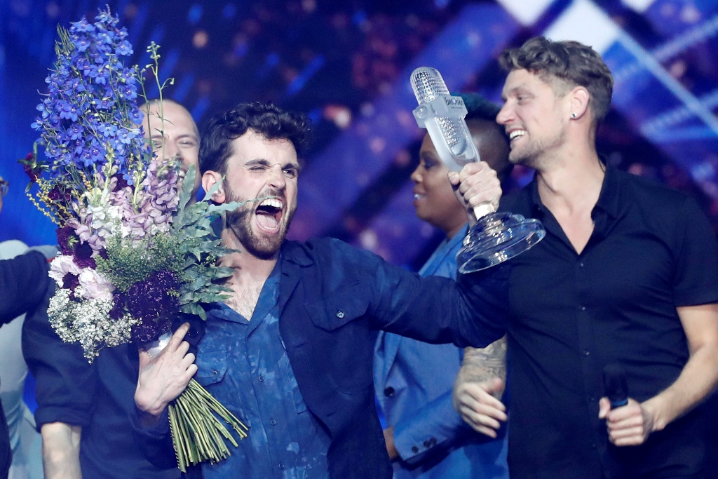 Duncan Laurence de Holanda gana en Eurovisión 2019 (Reuters)