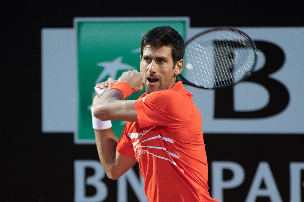Novak Djokovic avanza a la final del Masters de Roma (@InteBNLdItalial)