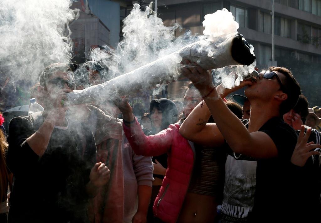 Uno de los principales reclamos de los manifestantes era la rápida aprobación de la ley Cultivo Seguro. Reuters