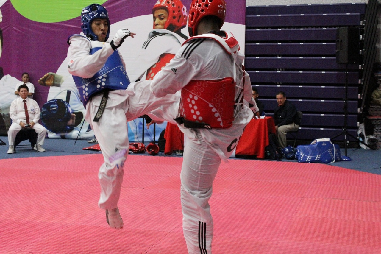 Carlos Sansores durante el Mundial de Taekwondo 2019 (Cortesía)