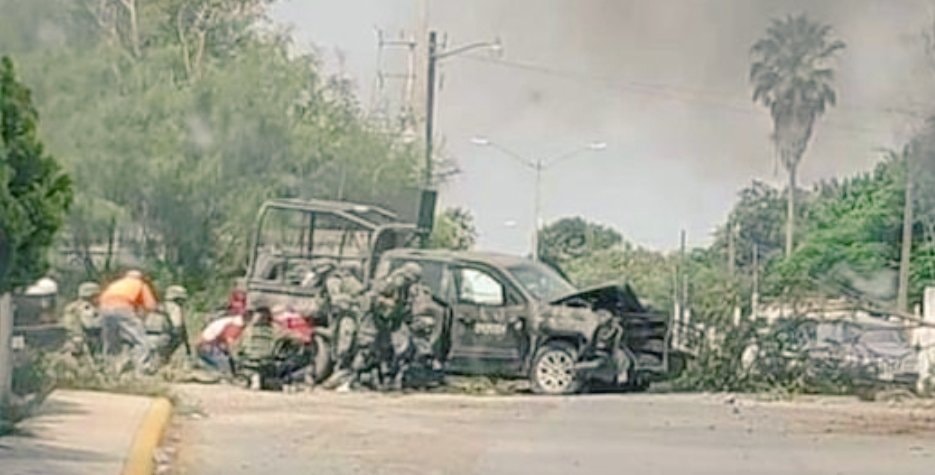 Enfrentamientos en Tamaulipas.