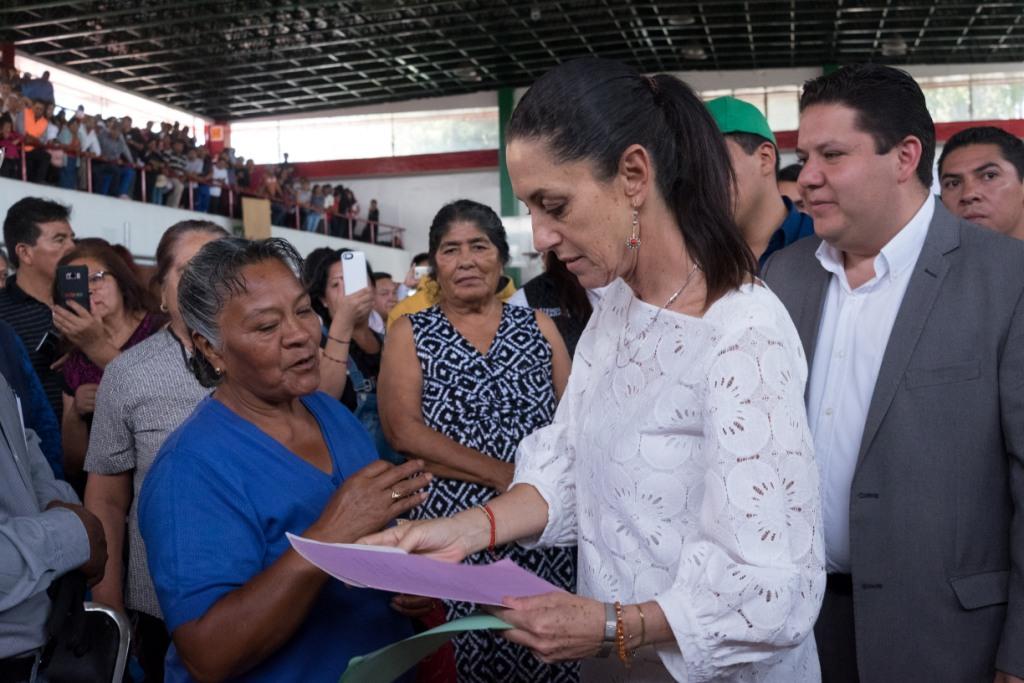 La entrega de los recursos forma parte del programa Altepetl 2019. (Cuartoscuro)