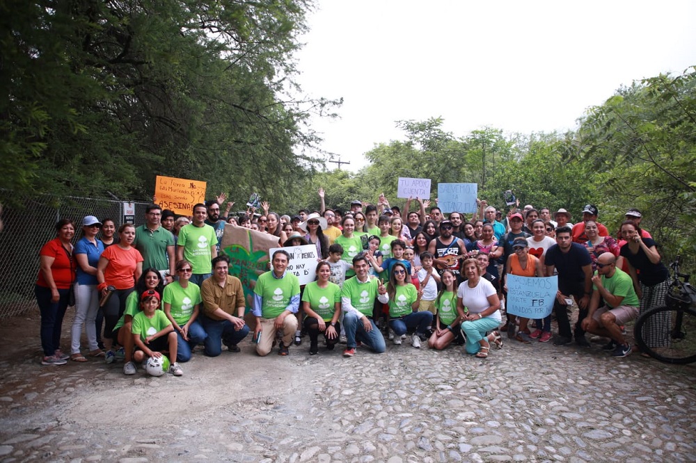 La legisladora local cuestionó que funcionarios del Ayuntamiento de Monterrey hayan autorizado permisos para la construcción. (Especial)