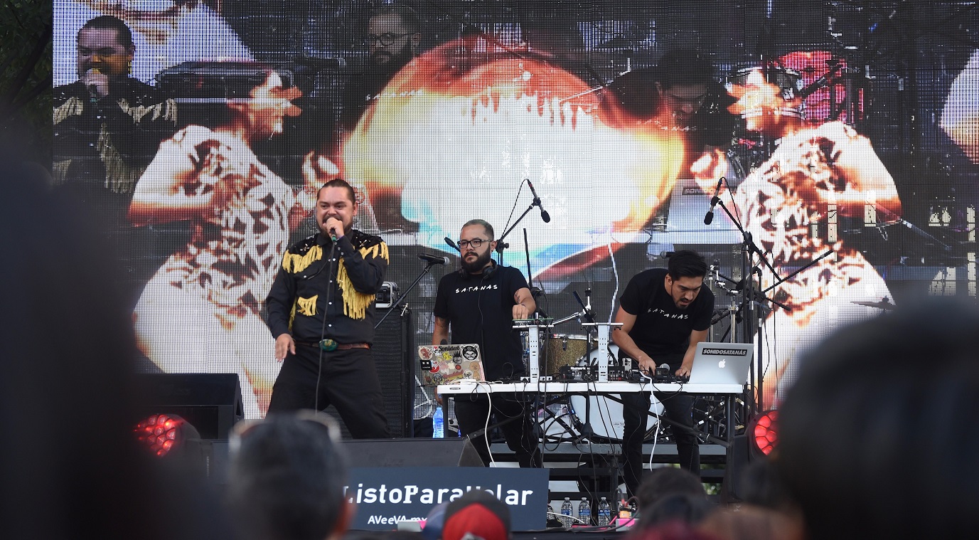 Sonido Satanás descargó en la multitud su energía. (Cortesía)