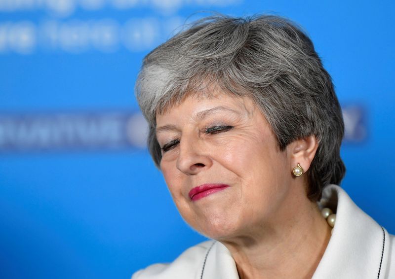 Theresa May. (AFP)