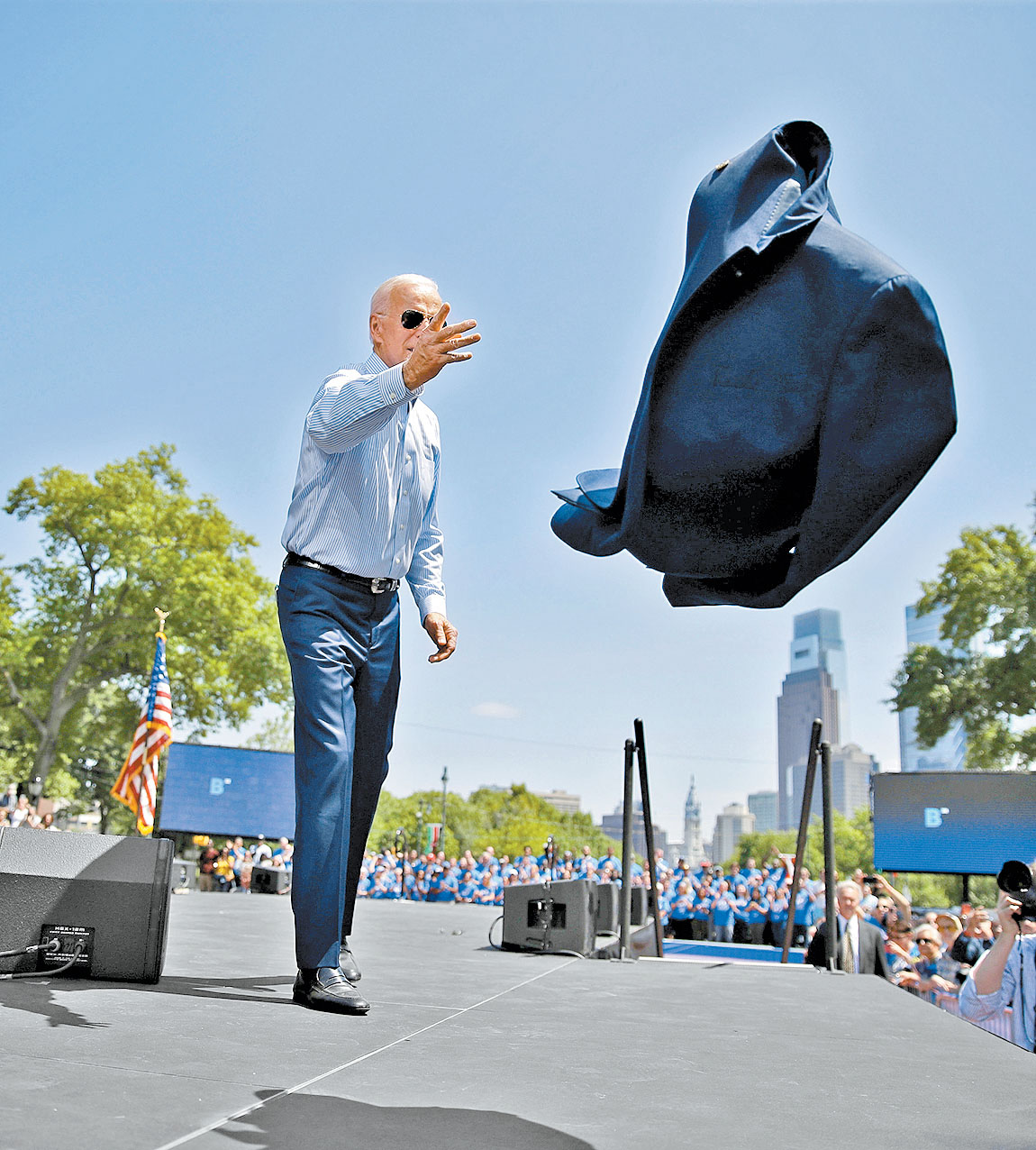El veterano candidato expresó su deseo de restaurar el alma de su nación. (AP)