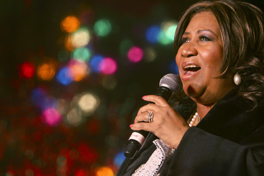 Aretha Franklin (AP).