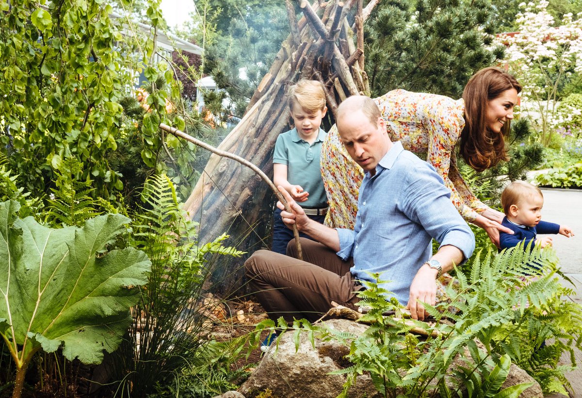 Back to Nature Garden de Kate. (Twitter @KensingtonRoyal)