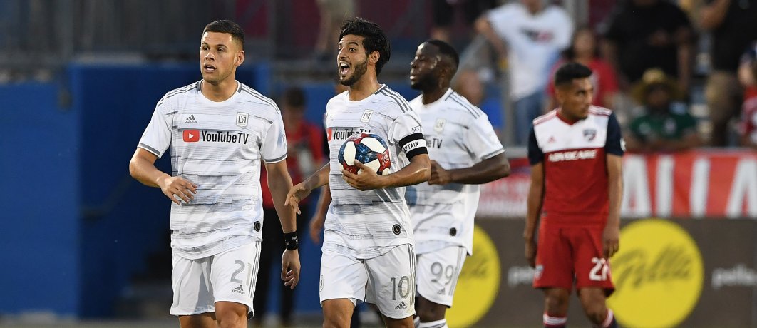 Carlos Vela anota el gol del empate para Los Angeles FC (LAFC)