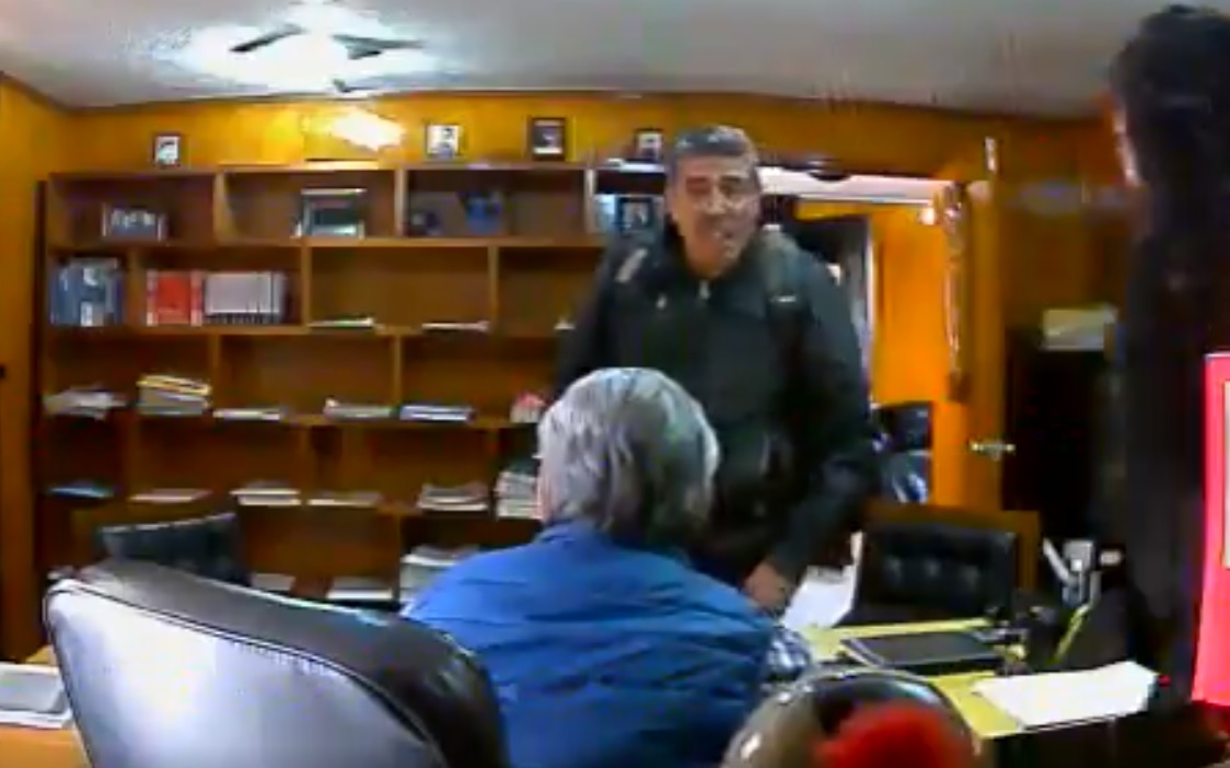 De acuerdo con la grabación, los hechos ocurrieron agresión ocurrió a las 12:27 horas. / Especial