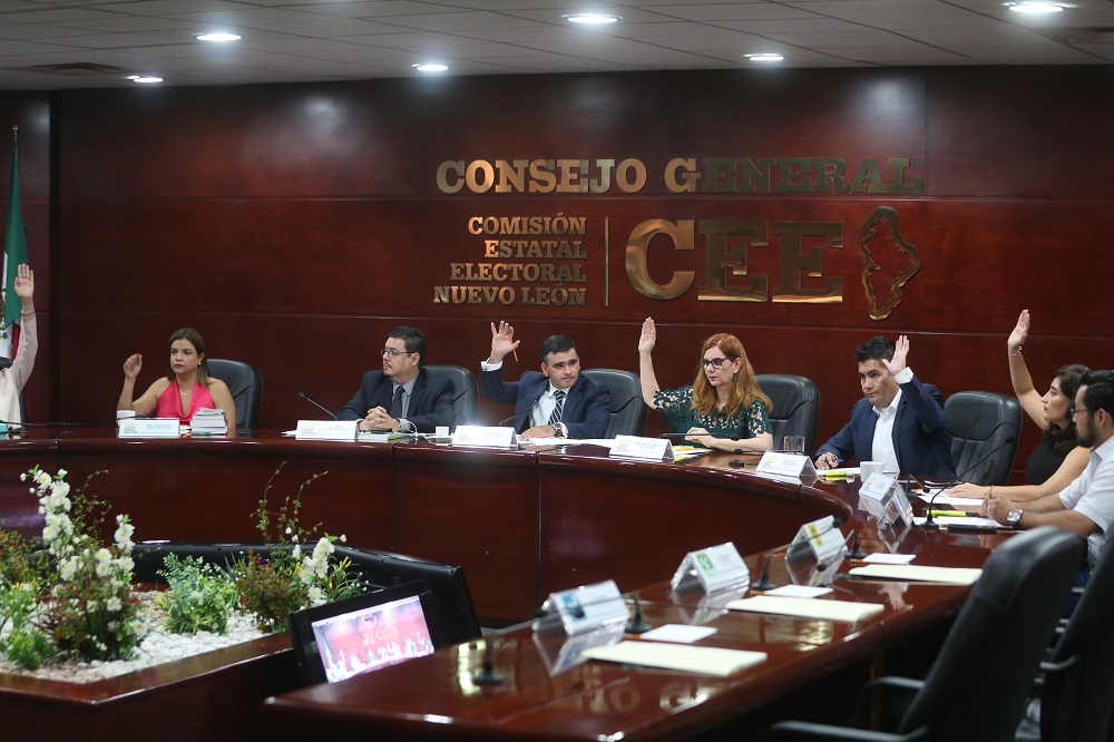 La Comisión Estatal Electoral. (Leonel Rocha)