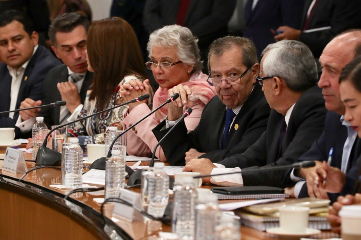 Olga Sánchez Cordero dijo que el PND buscará el crecimiento del país. (Tomada de @Mx_Diputaados)