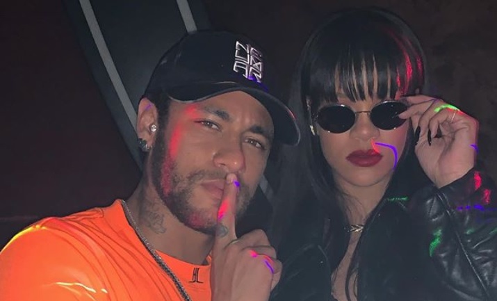 Rihanna y Neymar (Instagram Neymar Jr.)