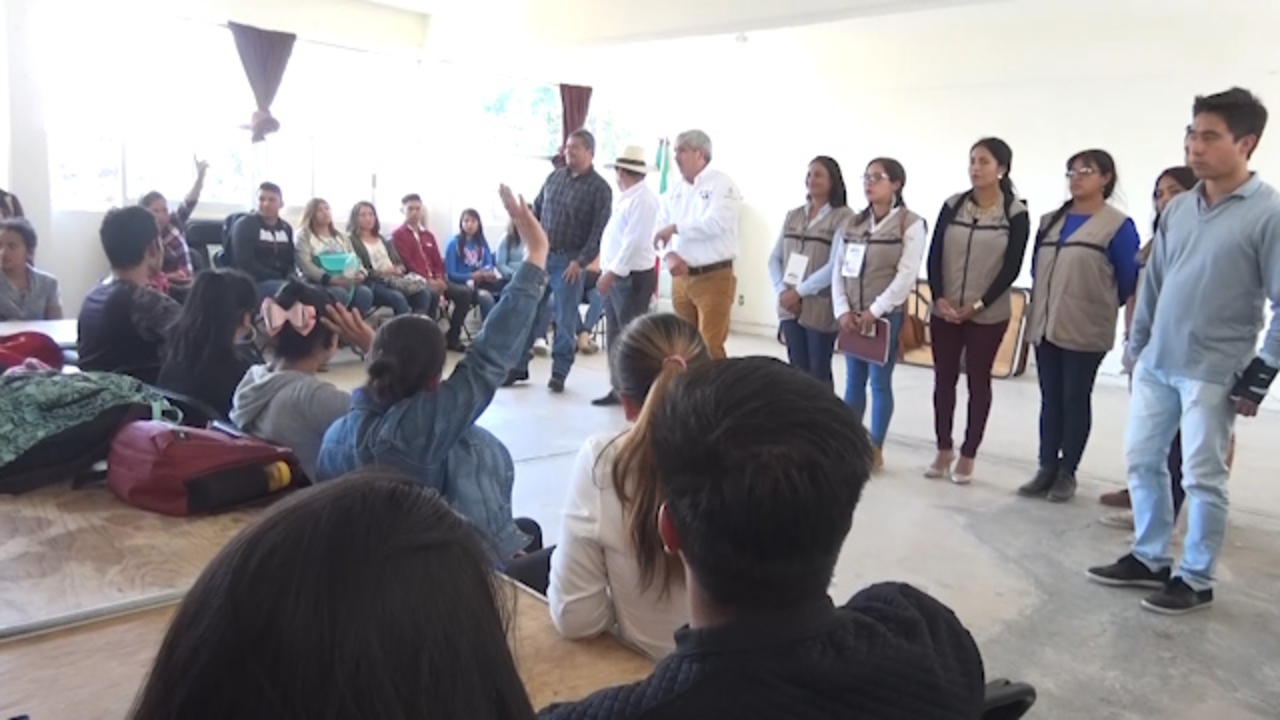 Inicio de clases de la Universidad Benito Juárez Plantel Huasca de Ocampo, Hidalgo