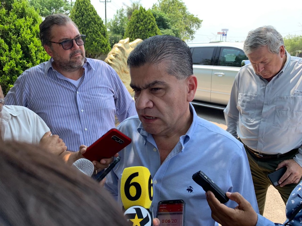 Miguel Riquelme pidió a la ciudadanía que informen de cualquier suceso extraño. (Cortesía)