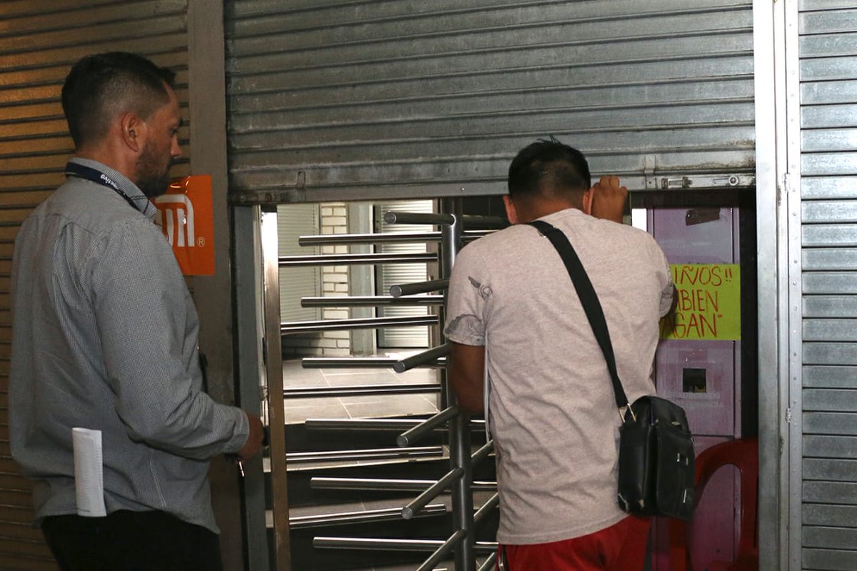 Los baños de las estaciones Pantitlán y Garibaldi tenían irregularidades. (Tomado de @MetroCDMX)