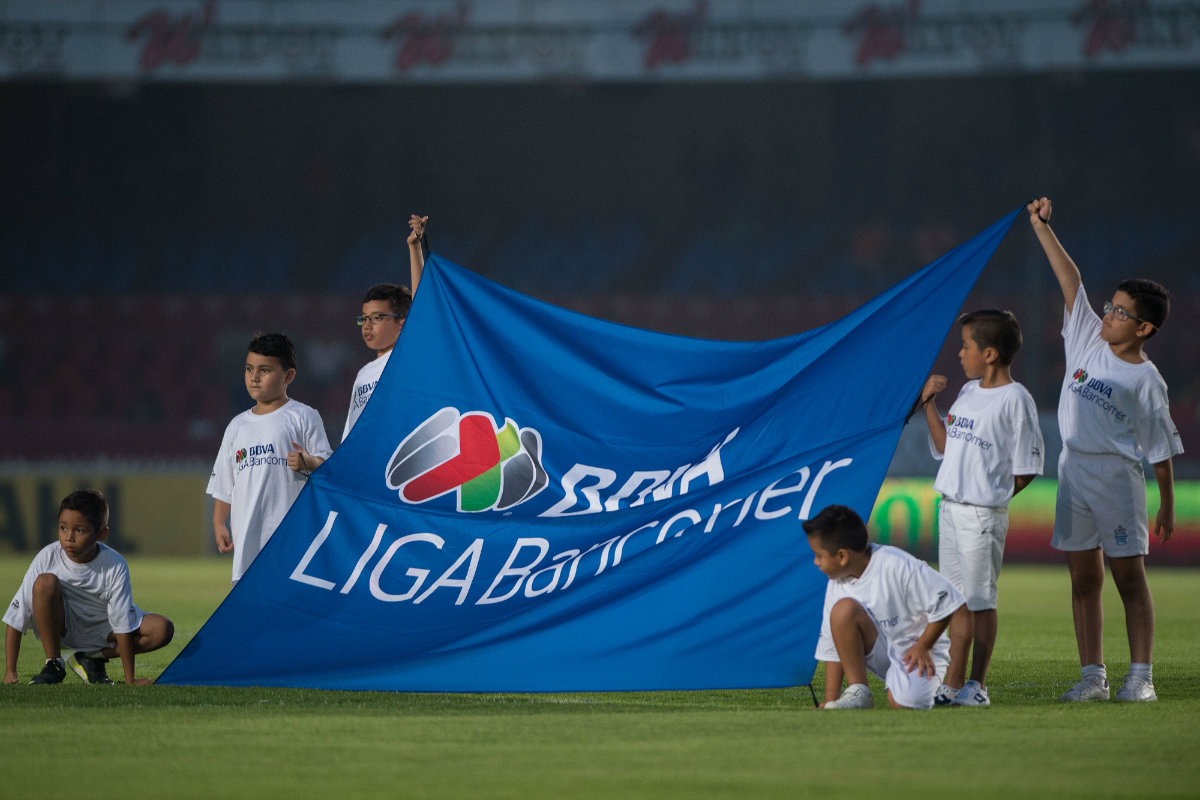 Los niños del protocolo previo a los partidos de Liga MX (Mexsport)