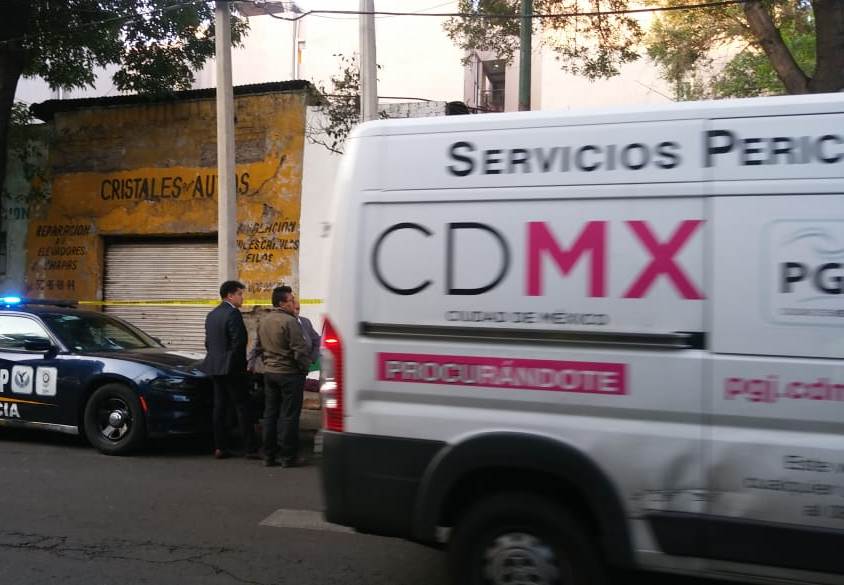 El policía fue asesinado en la calle Pedro Moreno, a una calle de la Fiscalía de Cuauhtémoc. | César Velázquez