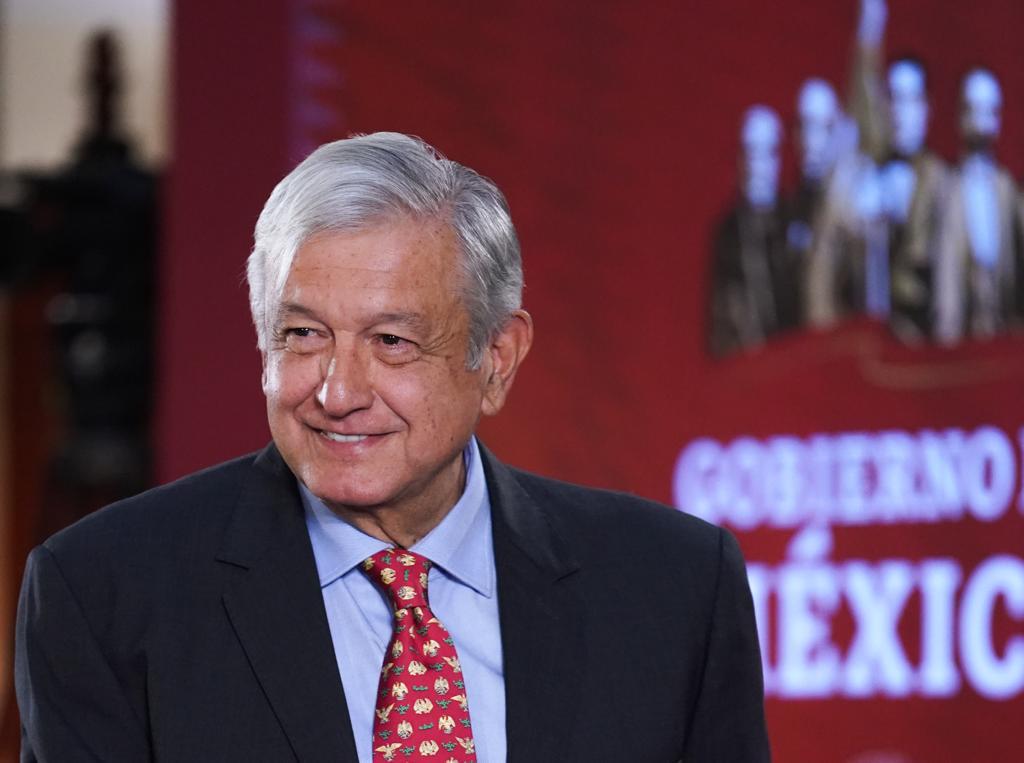 El presidente Andrés Manuel López Obrador reiteró que no busca pelear con su homólogo de EU (Presidencia)